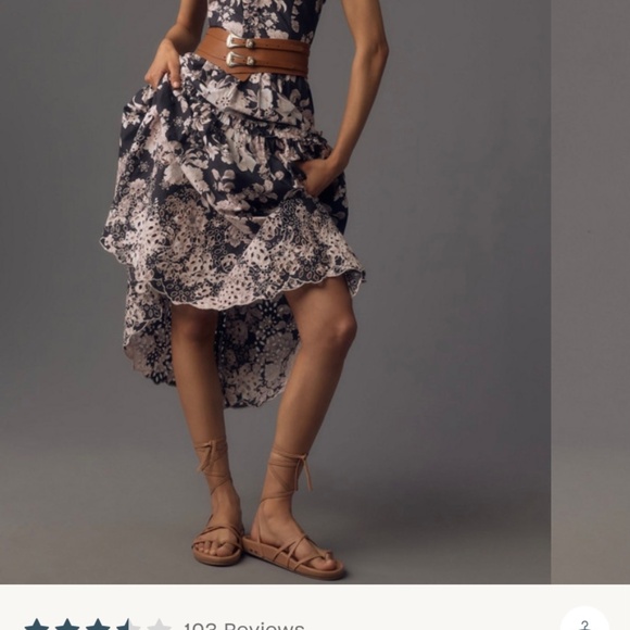 Sleeveless Sweetheart A-Line Midi Dress - Picture 6 of 14